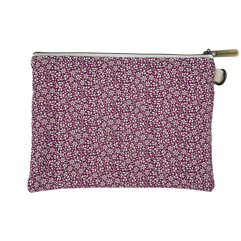 Fanciful Florals - Violet | On-the-Go Pouch