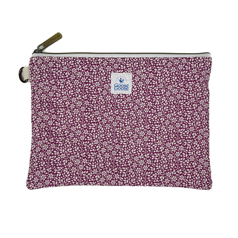 Fanciful Florals - Violet | On-the-Go Pouch