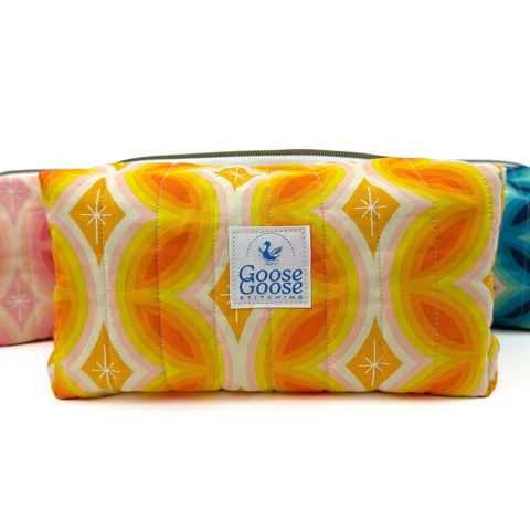 Retro Bloom - Orange | Carry-All Pouch