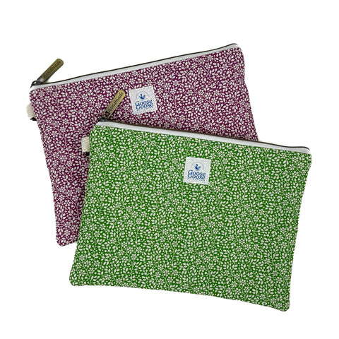 Fanciful Florals - Violet | On-the-Go Pouch