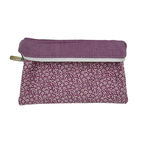 Fanciful Florals - Violet | On-the-Go Pouch